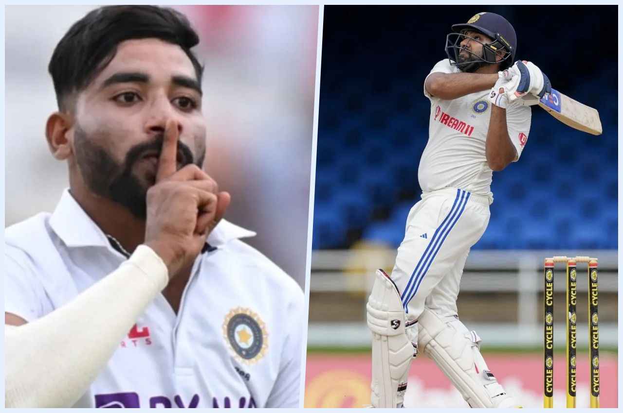 Rohit Sharma praised Mohammad Siraj