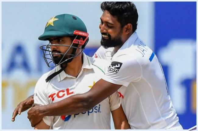 Babar Azam vs Prabath Jayasuriya