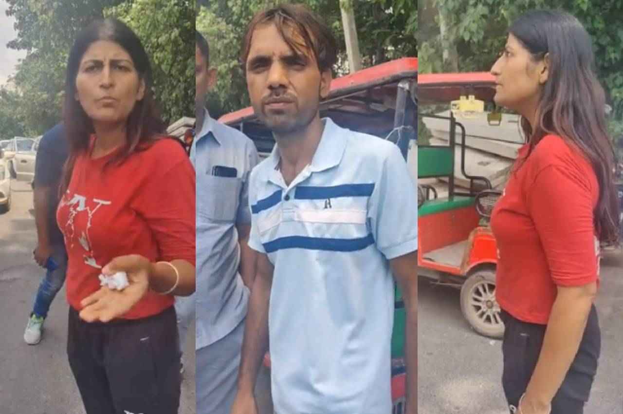 गुरुग्राम की महिला की गुंडई: 13 घंटे कैब में घूमी, ड्राइवर ने मांगे पैसे तो बोली- नहीं दूंगी