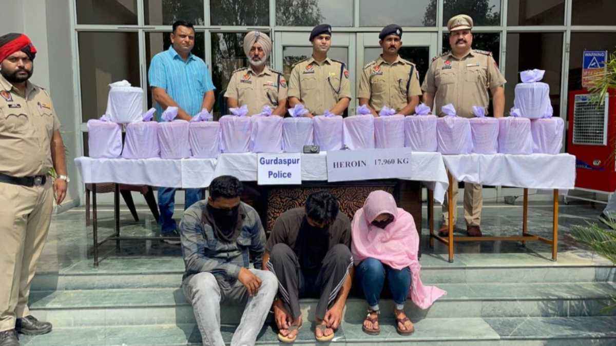 18 KG हेरोइन बरामद कर चुकी पंजाब पुलिस ने जम्मू-कश्मीर के उरी से धरे 5 और तस्कर; मिला ये सब