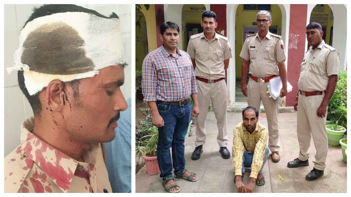 बकरी चोर को पकड़ने गई पुलिस पर हमला; 100 से ज्यादा की भीड़ ने बरसाए पत्थर, 10 घायल