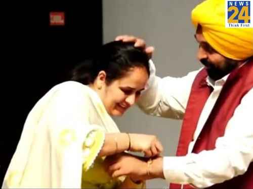 ...और जब बोलते-बोलते रुक गए मुख्यमंत्री भगवंत, बढ़ाया एक बहन का मान