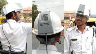 AC Helmet Ahmedabad Traffic Police