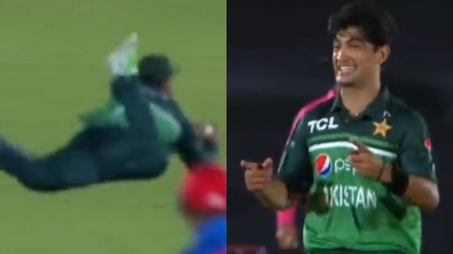 AFG vs PAK 1st ODI Shadab Khan Catch AFG vs PAK 1st ODI Shadab Khan Catch