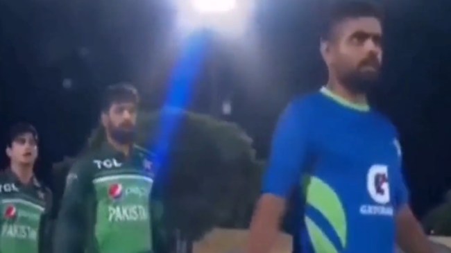 AFG vs PAK 2nd ODI Babar Azam Angry