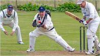 Alex Steele Play Cricket With Oxygen Cylinder