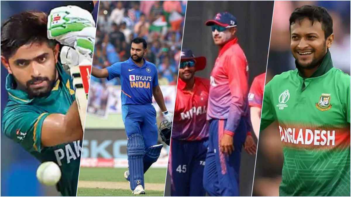 Asia Cup 2023: 6 में से 4 टीमों ने जारी किया स्क्वाड, देखिए भारत-पाकिस्तान, बांग्लादेश और नेपाल के खिलाड़ियों की पूरी लिस्ट