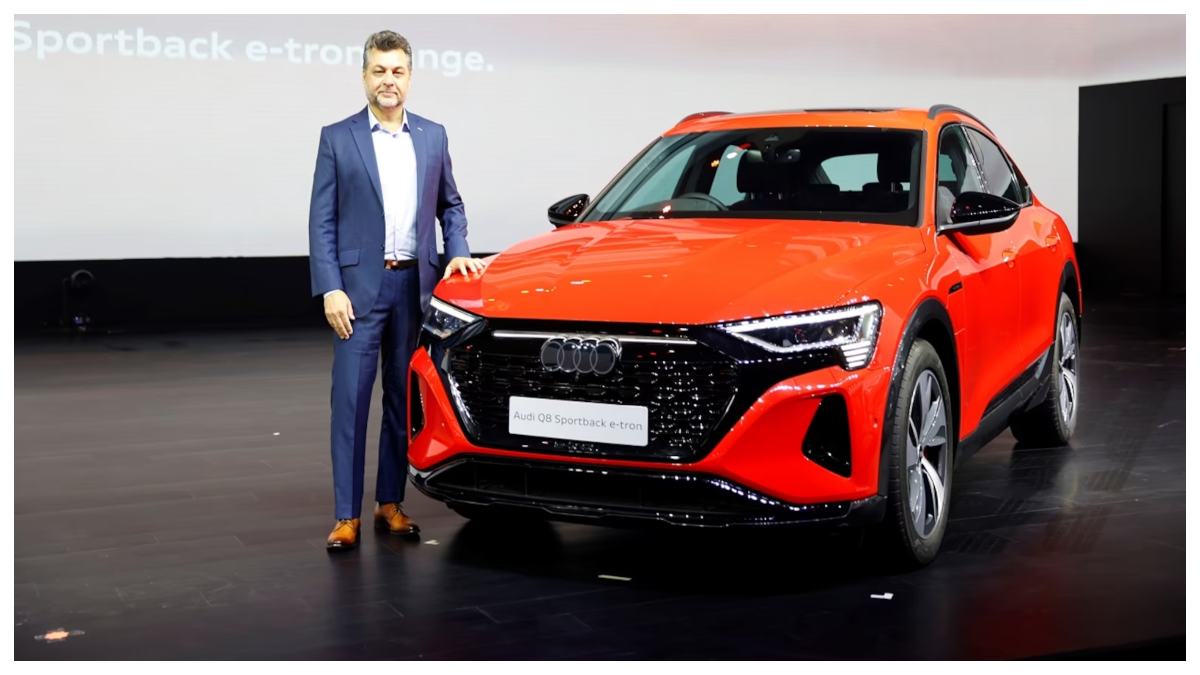 Audi Q8 e-tron launch ev car