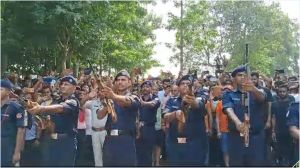 BSF Jawan Martyr Sanjay Dubey funeral procession 2