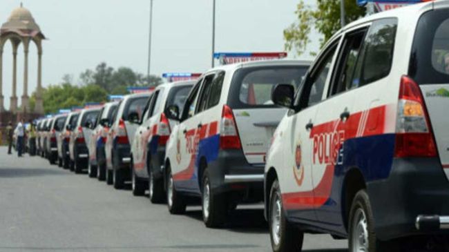 Delhi Police vehicle G-20 Summit