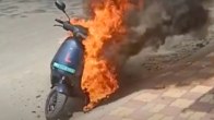 E Scooter Battery Explodes, E Scooter Battery Explodes While Charging in Ghaziabad, Viral News