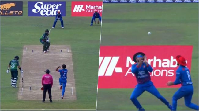 Fakhar Zaman Dismissal by Fazalhaq Farooqi