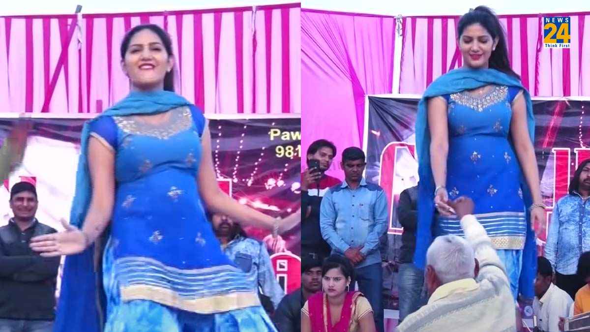 Sapna Choudhary के डांस ने एक बार फिर बचाया धमाल, वायरल हो रहा ये वीडियो