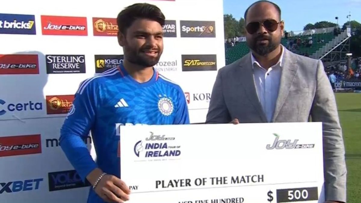 India vs Ireland 2nd T20i Rinku Singh