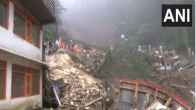 Landslide in Shimla Temple Collapsed