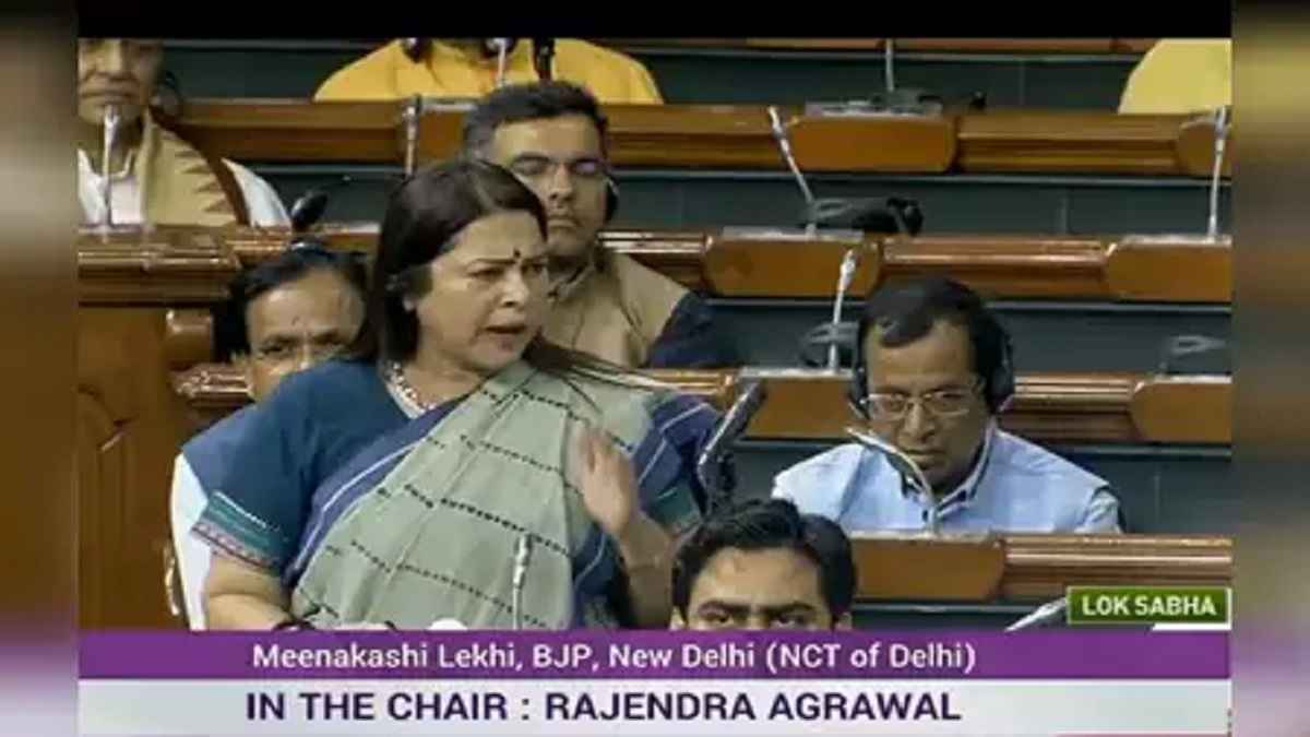 VIDEO: 'चुप रहो वरना ED तु्म्हारे घर ना आजाए', केंद्रीय मंत्री मीनाक्षी लेखी की टिप्पणी पर विवाद