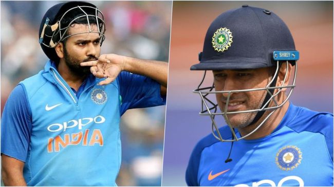 MS Dhoni dropped Rohit Sharma