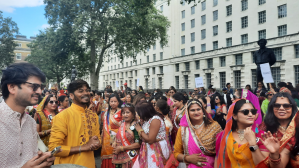 British Women In Sarees, National Handloom day, London