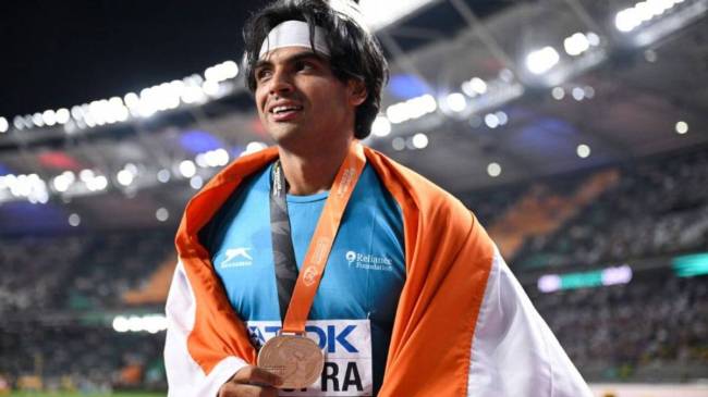 Neeraj Chopra World Athletics Championship 2023 Neeraj Chopra World Athletics Championship 2023