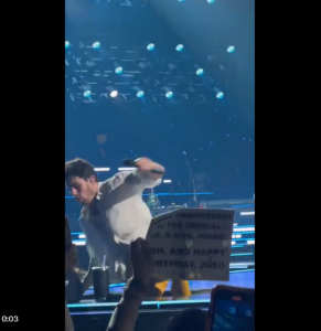 Nick Jonas Fell On Stage
