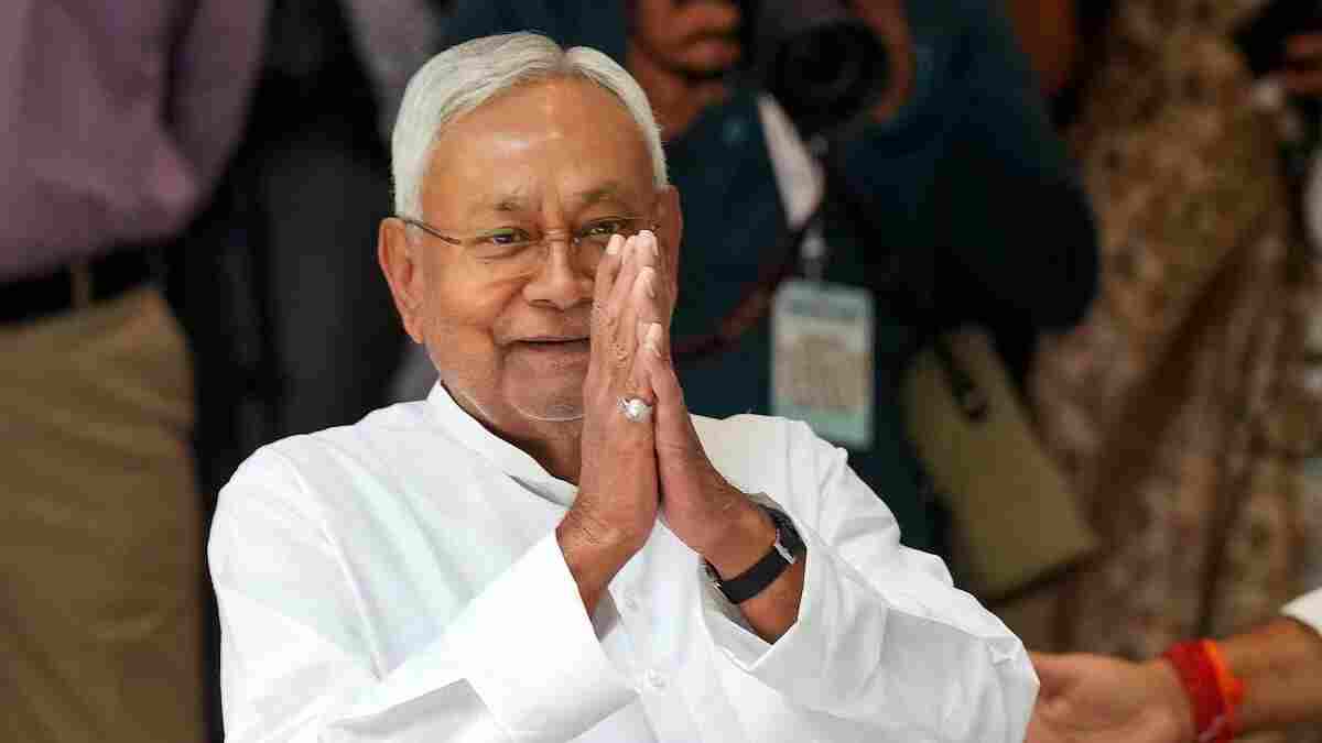 Nitish Kumar on Convenor