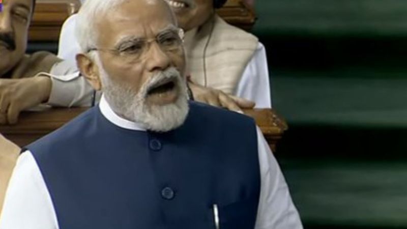 PM modi on no Confidence motion