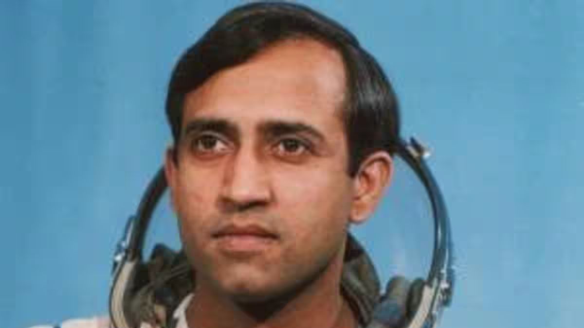 Rakesh Astronaut On Moon