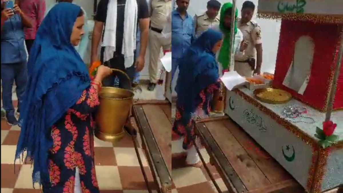 ताजिया की पूजा करते हुए राबड़ी देवी का वीडियो वायरल, बीजेपी ने किया तंज