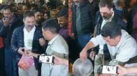 Rahul Gandhi reaches Leh main market