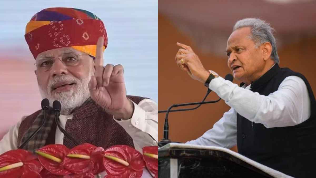 Rajasthan election 2023, PM Modi VS CM Ashok Gehlot