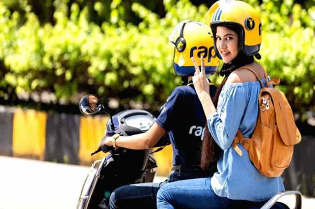 Rapido driver engineer arrived with Royal Enfield