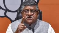 Ravi Shankar Prasad over Congress