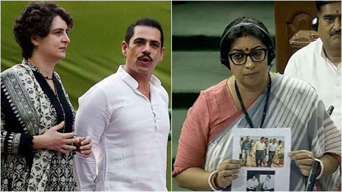 रॉबर्ट वाड्रा ने केंद्रीय मंत्री स्मृति ईरानी को कहा 'झूठी', बोले- अगर सबूत है तो दिखाओ, वरना...