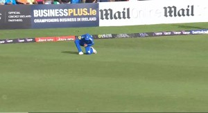 Ruturaj Gaikwad dropped Andrew Balbirnie catch