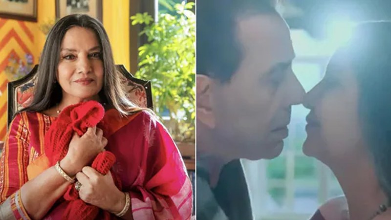 Shabana Azmi Dharmendra Kissing Scene