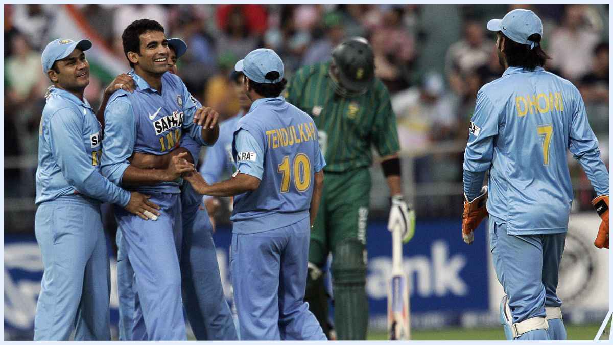 Team India's first T20 match Team India's first T20 match