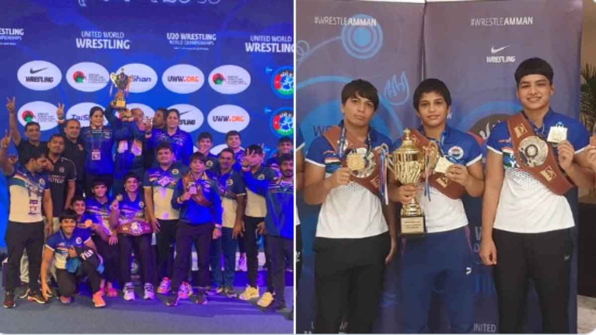 U-20 World Championship: जूनियर वर्ल्ड चैंपियनशिप जीतकर भारत लौटी महिला कुश्ती टीम, एयरपोर्ट पर हुआ स्वागत