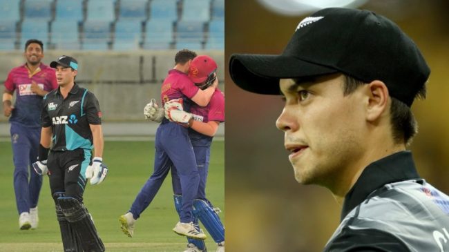 UAE vs NZ Mark Chapman