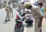 UP News, Traffic Police action after cm yogi instruction