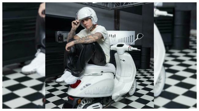 Vespa Justin Bieber edition