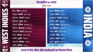 WI vs IND