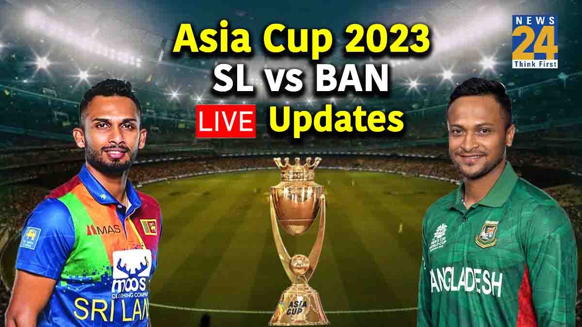 Asia Cup 2023 SL vs BAN Live Updates