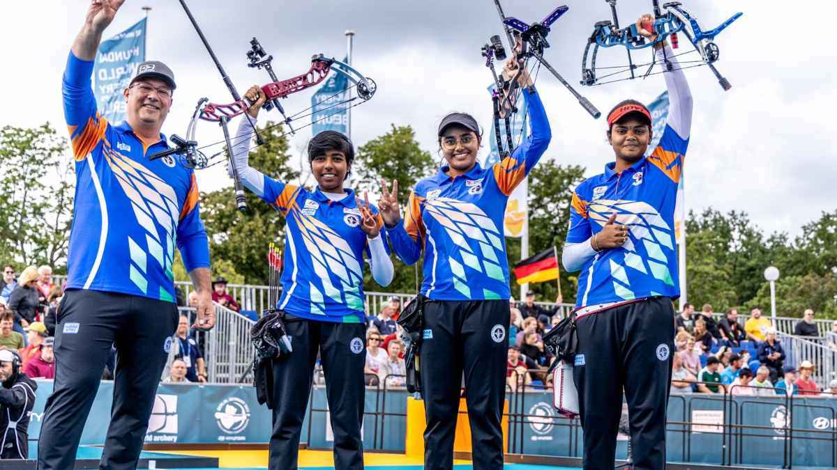 World Archery Championships: भारतीय महिला टीम का दमदार प्रदर्शन, इस पदक पर लगाया निशाना