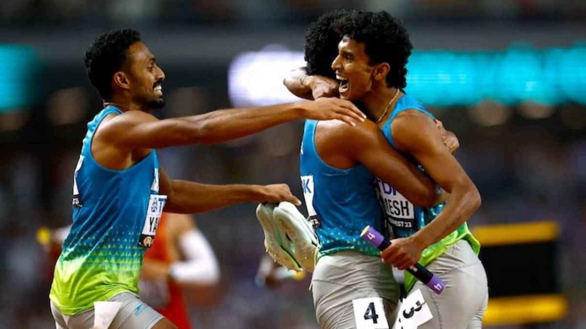 World Athletics Championship: भारत ने रचा इतिहास, 4X400 मीटर रिले के फाइनल में पहुंच तोड़ डाला एशियाई रिकॉर्ड