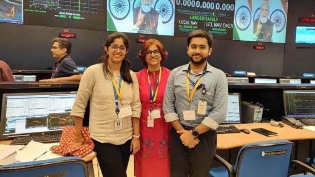 chandrayaan-3 Reema Ghosh Sunny Mitra