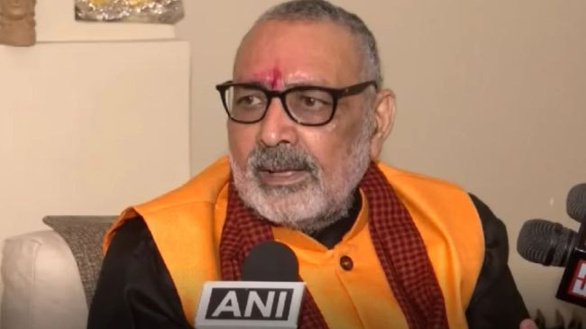 Union Minister Giriraj Singh