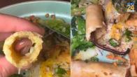 viral video, spring roll