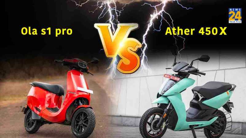 OLA S1 Pro VS Ather 450X know price