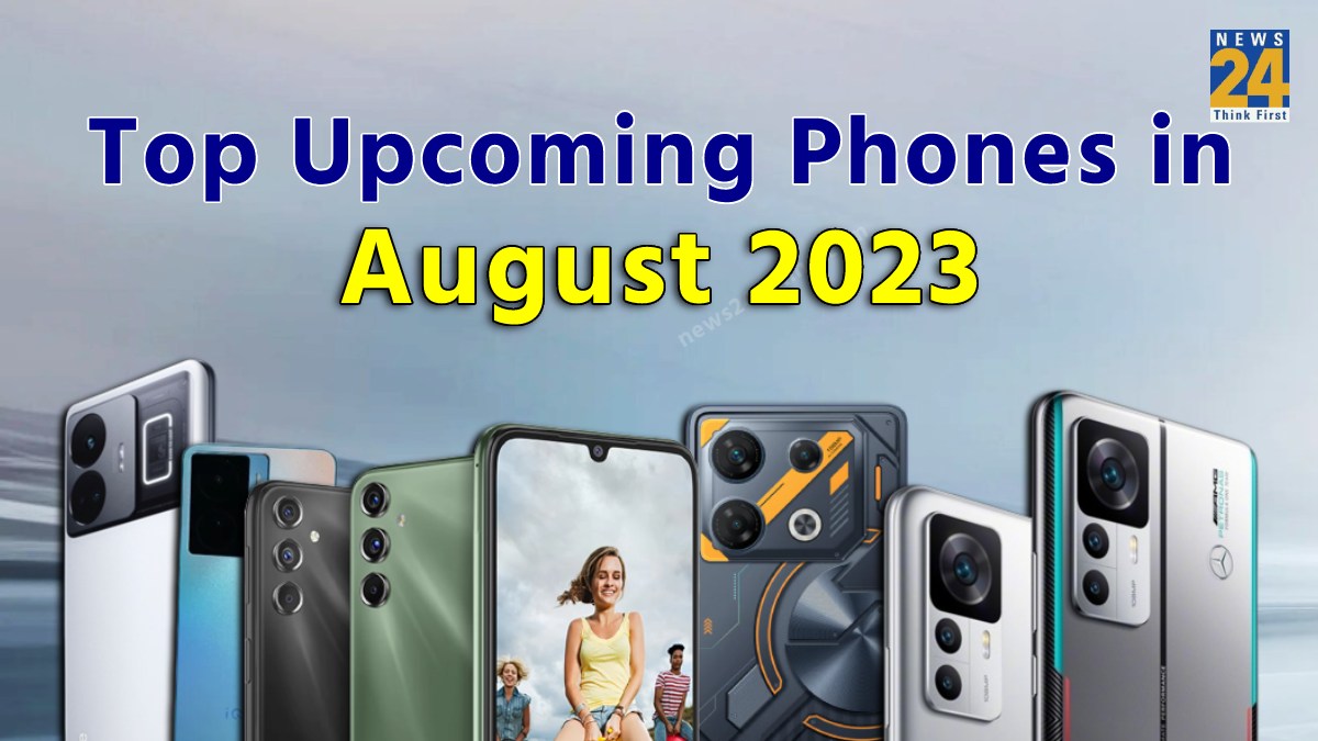 Realme GT 5, iQOO Z7 Pro, Infinix GT 10 Pro, Samsung Galaxy F34, Vivo V29, Redmi K60 Ultra, OnePlus Open, Samsung Galaxy F34, Upcoming Phones in August, Top Upcoming Phones in August