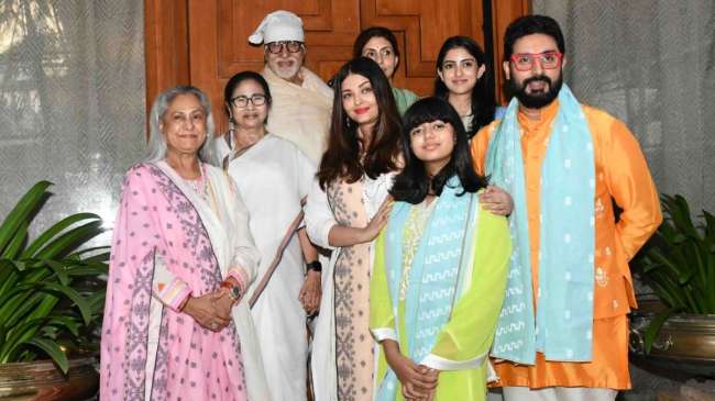 mamata banerjee meets amitabh bachchan raksha bandhan